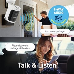 swann Wireless 2KSecurity Camera System 4MP 8CH NVR Two-Way Audio Recording