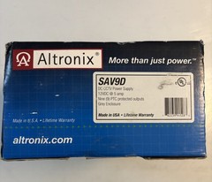 Altronix SAV4D DC CCTV Power Supply Enclosure New Sealed Grey