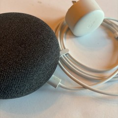 Google Nest Mini (1st Generation) Smart Speaker – Charcoal Pre Owned