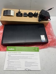 Belkin Universal 2nd Gen Secure F1DN202KVMUN4 KVM Switch, 2-Port Dual Head w/CAC