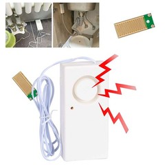 3PACK Water Leakage Alarm Detector 120dB Water Leak Sensors Overflow Alert USA