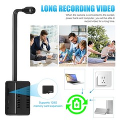HD 4k Wireless WIFI Camera DIY Video Recorder IP DVR Night Vision Motion Sensor