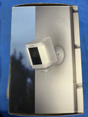 Ring Spotlight Cam Plus 2nd Gen Wireless Security Camera New Open Box White