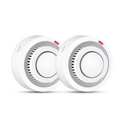 Tuya Smart WiFi Smoke Sensor Fire Protection 85dB Sound Security System Control