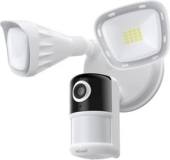 ieGeek Outdoor 2K Wired Floodlight Camera Home Security Camera 2 Way Audio Alexa