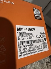 Hanwha Vision ANO-L7022R 4MP Outdoor IP Bullet Security Camera Open Box