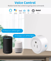 WIFI Smart Life Plug Remote Control Socket Work with Tuya APP Alexa Google Home