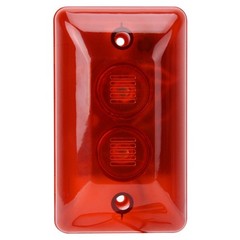 12V LED Wired Flashing Light Alarm Strobe Siren Security System Automatic Vo Fit