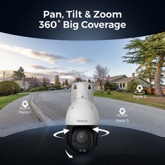 Reolink RLC-823S2 4K PTZ PoE Security Camera with 16X Optical Zoom 360° Coverage