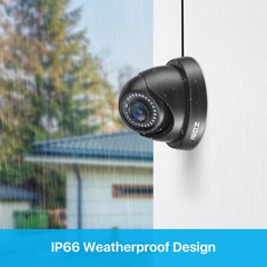 ZOSI HD 1080P 2MP Outdoor Security Cameras Kit for Home Surveillance DVR System