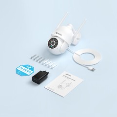ANRAN Wireless WiFi Security Camera Smart 360° PTZ 2way Audio Outdoor 3MP/5MP