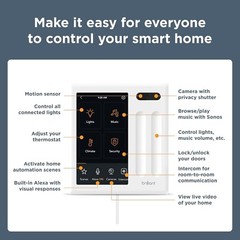 New Brilliant Smart Home Control Plug-In Panel Built In Alexa Google RING $449