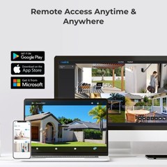 Reolink 12MP 1224A Camera 16CH 4TB NVR Home PoE CCTV Security Camera System