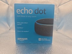 Amazon echo dot NEW 2nd and 3rd gen Smart Assistant White and Charcol lot of 3