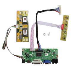 Vsdisplay H/D Vga Dvi Audio Lvds Controller Board 30 Pin For 17 19 1280X1024