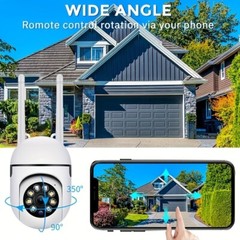 Wireless WiFi Security Camera System Smart outdoor Night Vision Cam 1080P US