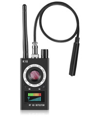 K18 RF Detector Anti-Tracking GPS Hidden Camera Bug Finder LCD Sound/Vibration
