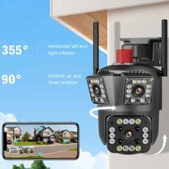 Wireless WiFi Security Camera System Outdoor Night Vision Surveillance+32GB Card