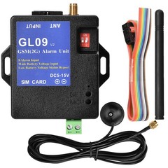 GL09 8Channel Battery Operated App Control GSM Alarm Systems SMS Alert Security❀