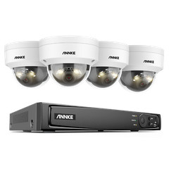 ANNKE 8CH 16CH NVR 12MP Audio PoE Security IP Camera System Color Night IP67 AI