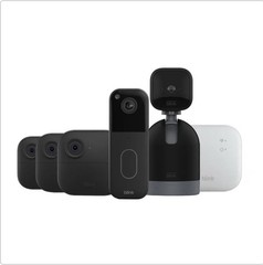 Blink Whole Home Security Camera System Bundle – Doorbell, 3 Cameras V4