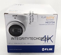 ME373A HD CVI 8 Megapixel Wired Analog Outdoor 4K Dome Camera, NEW/SEALED