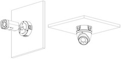 Dahua PFA130-E For CCTV Turret Camera Bullet Camera Water-proof Junction Box