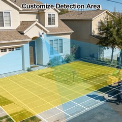 ARCCTV 4MP Security Camera Outdoor Wireless WiFi PTZ Home Dual Lens Camera Audio