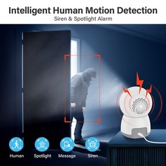 3MP WiFi Solar Camera Outdoor Waterproof Wireless Camera IR Color Night Vision
