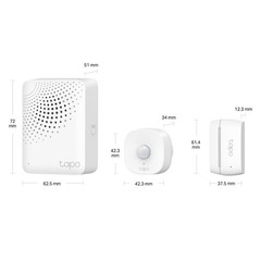 TP-Link – Tapo TTB10 Smart Sensor Starter Kit – Motion Detector, Contact Sens…