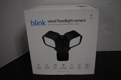 Blink Wired Floodlight Camera Smart security camera, 2600 lumens, HD live view