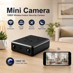 2026 Smart Mini WiFi Camera Wireless 1080P HD Night Cam w/Battery Home Security