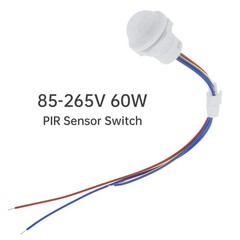 Motion Sensor Light Switch 85-265V 60W PIR Sensor Smart Detection Switch for …