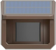 HTZSAFE Extra Solar Wireless Weatherproof Motion Sensor for driveway alarm