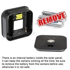 3 Pack Solar Panel Compatible with Blink Outdoor 4 (4th Gen)/Blink Outdoor
