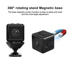 1080P Mini Camera WiFi HD IP Night Vision Camcorder Home Security Video Audio