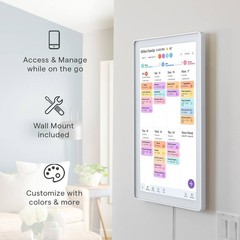 Skylight – Calendar Max: 27 inch Touchscreen Smart Calendar and Family Organi…