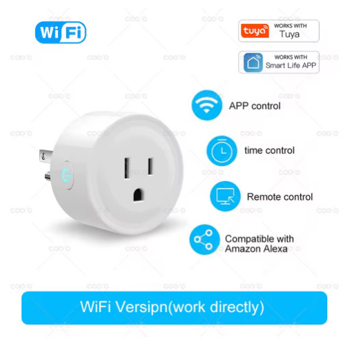 Tuya 16A Smart Plug Zigbee WiFi Socket US Canada Mexico Peru Japan