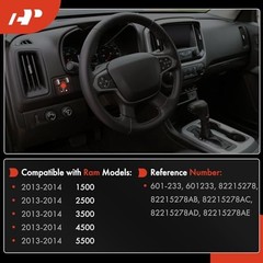 Trailer Brake Controller Module with Switch Compatible with Ram 1500 2500