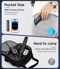 AI Hidden Camera Detector – Wireless Privacy Protection, 6 Sensitivity Levels, 4
