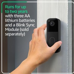 Blink Video Doorbell Camera Wired / Wireless Two Way Audio HD video & Alexa