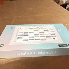 Digital Calendar Smart Home Device with App Store Compatibility