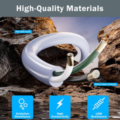 Plug-In Mount for Floodlight Cams with 30Ft/9M Weatherproof Power Cable for Floo