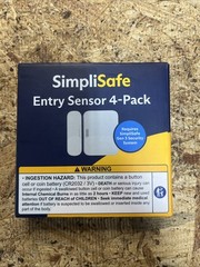 SimpliSafe ENS304 Entry Sensor Pack of 4 – White