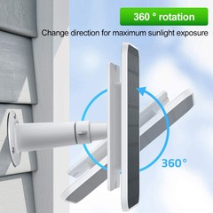 US Solar Panel For USB Outdoor Power Camera Security Cam Battery Charger 3W 5V