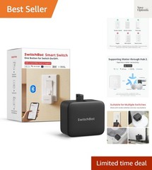 Smart Switch Button Pusher Bluetooth – Fingerbot for Rocker Switch/One-Way Bu…