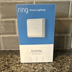 BRAND NEW Ring 5B01S8-WEN0 Smart Lighting Bridge – White with Alexa