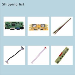 Vsdisplay H/D Vga Dvi Audio Lvds Controller Board 30 Pin For 17 19 1280X1024