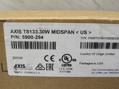 Axis T8133 30w Midspan PoE Injector DC Power Block