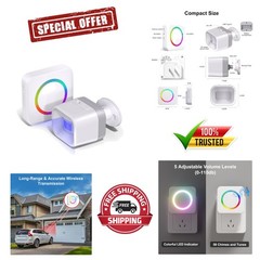 Smart Motion Detector Alarm with 58 Unique Melodies – Ideal for Home & Business